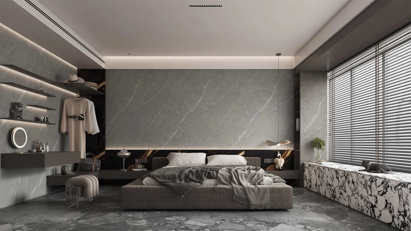 Modern Honed Dark Grey Slabs Modern Honed Dark Grey Slabs